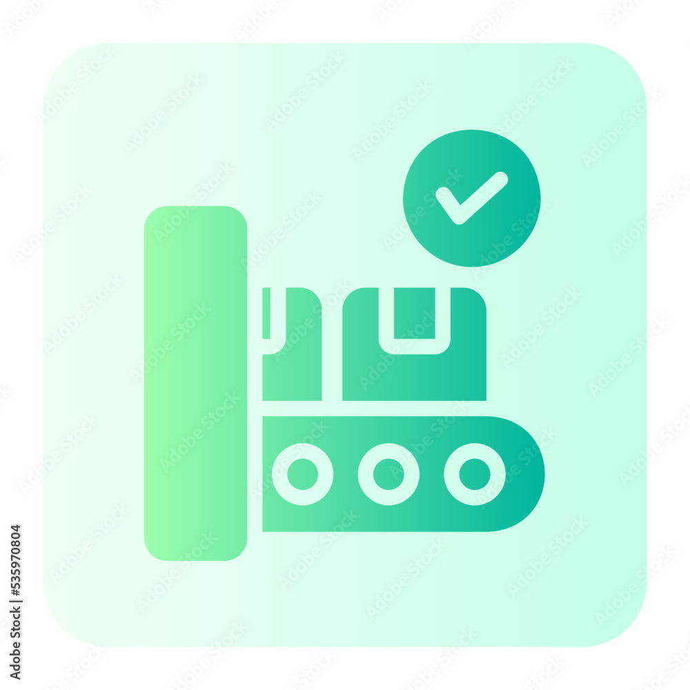 quality control gradient icon quality control gradient icon