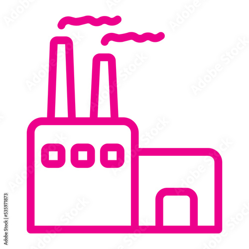 factory gradient icon