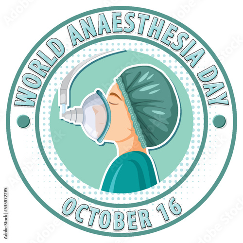 World Anaesthesia Day Logo Design