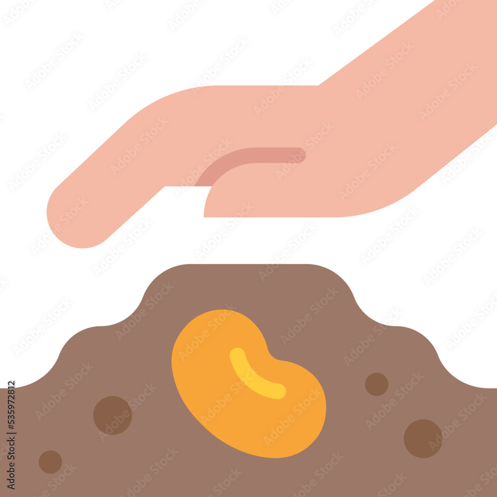 cultivate flat icon cultivate flat icon