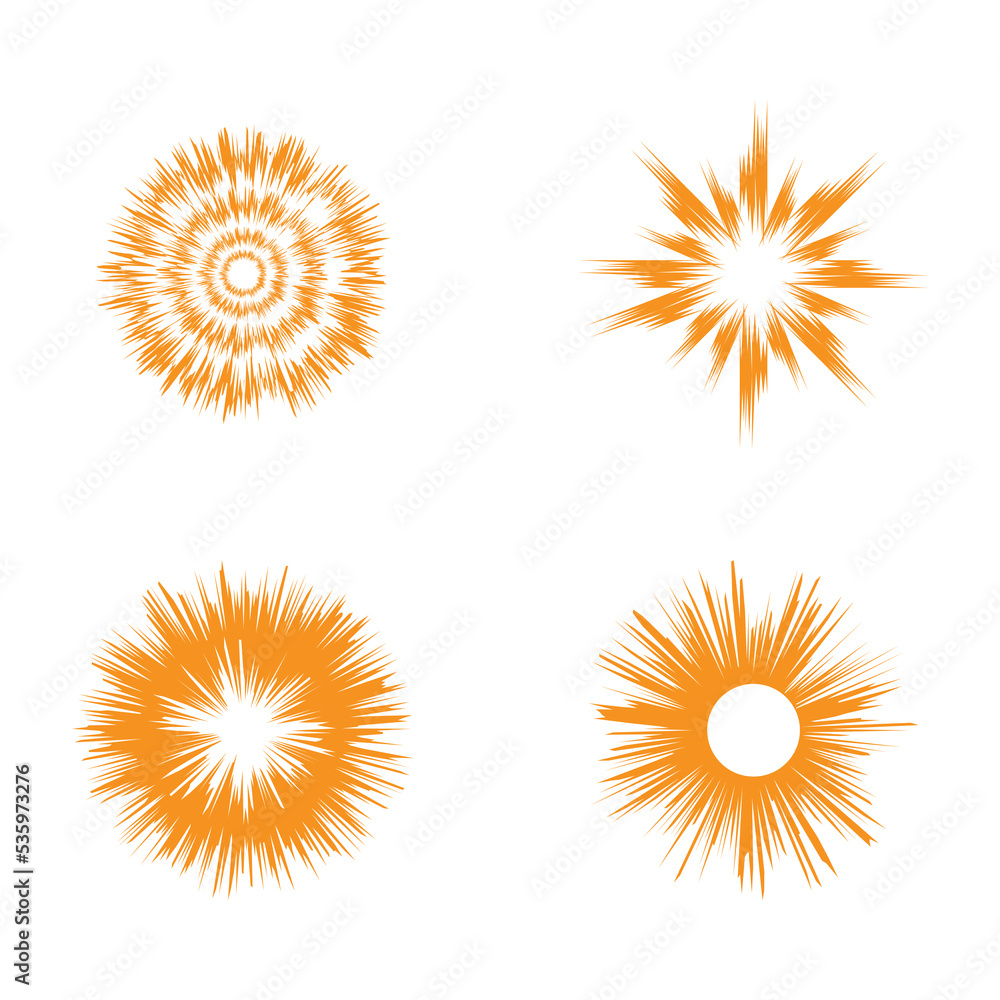 sun ilustration logo vector icon template sun ilustration logo vector icon template