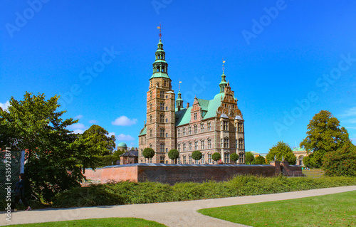 Rosenborg Castle in Copenhagen   Denmark