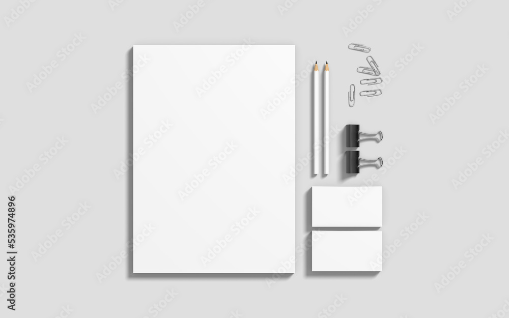 Simple blank branding mockup Simple blank branding mockup