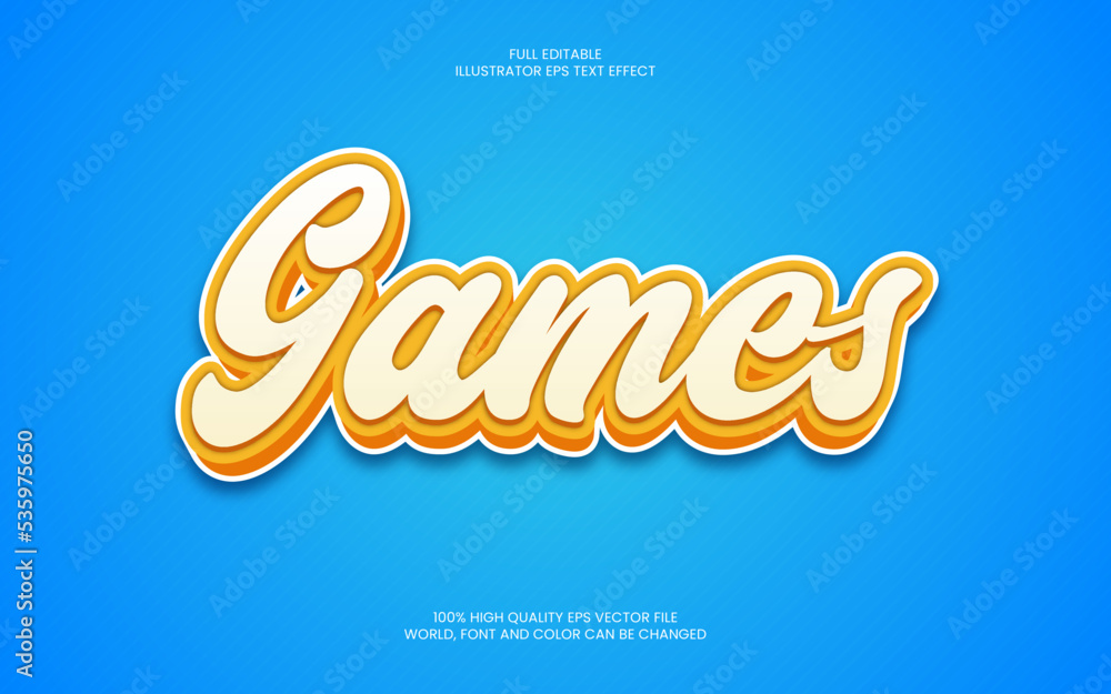 Games Text Effect Games Text Effect
