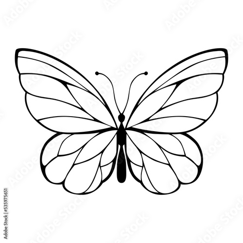 Butterfly Silhouette © Mastr
