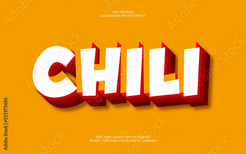 Chilli Text Effect
