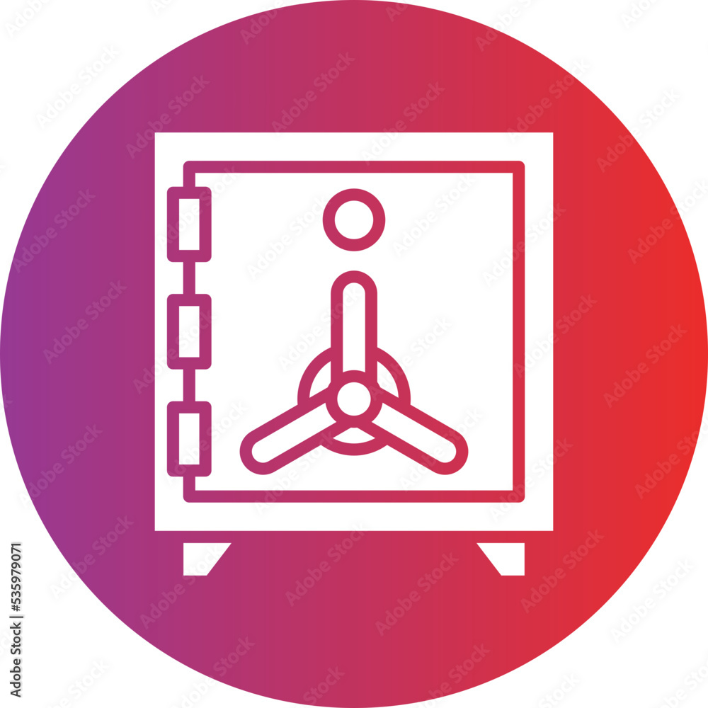 Safe Box Icon Style Safe Box Icon Style