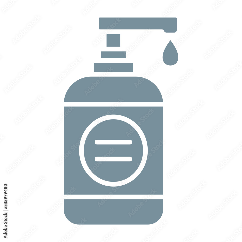 Fototapeta premium Hand Soap Multicolor Glyph Icon