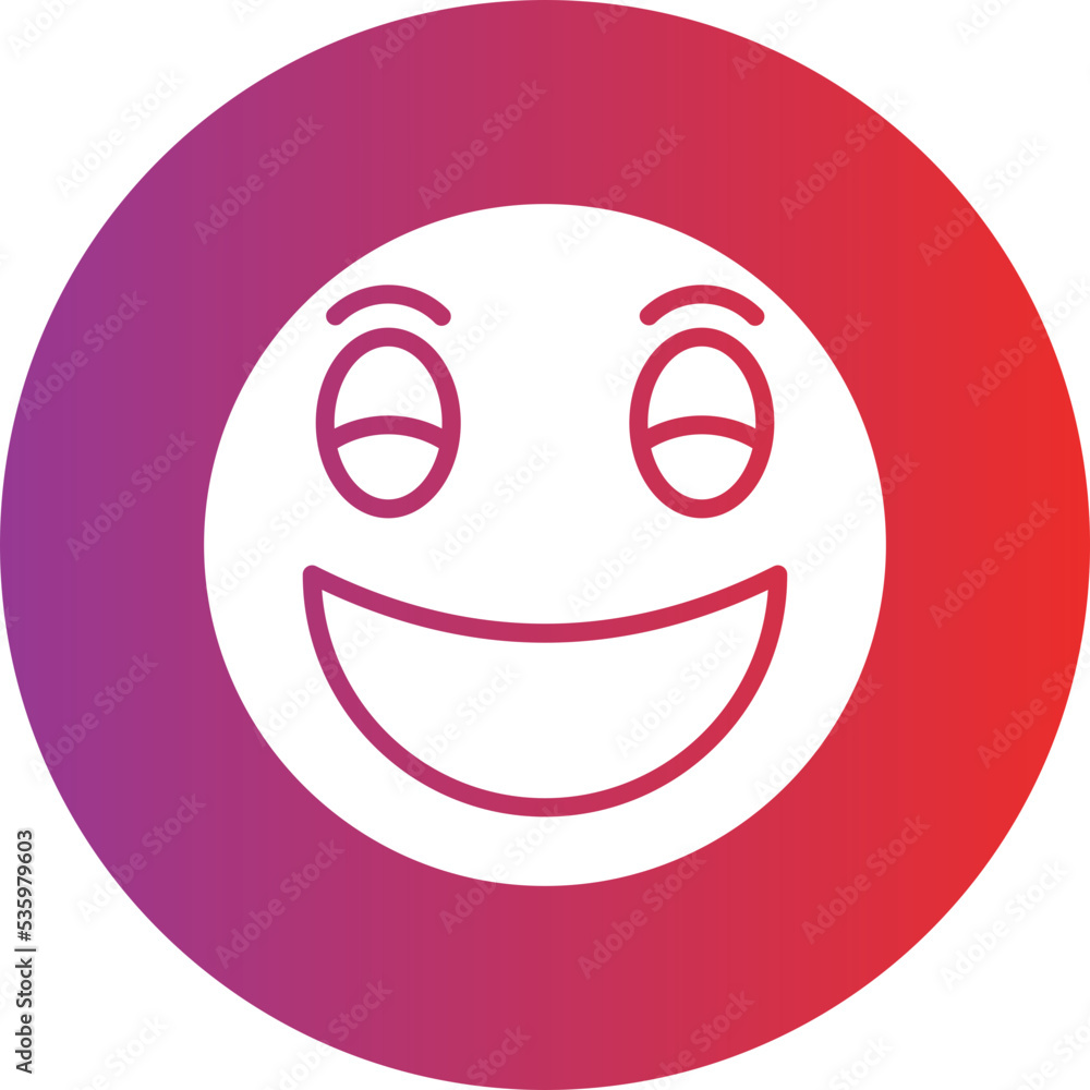 Obraz premium Happy Icon Style