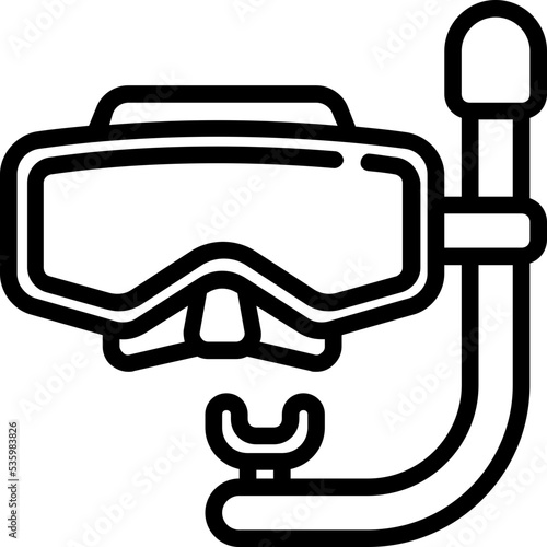 diving glasses icon
