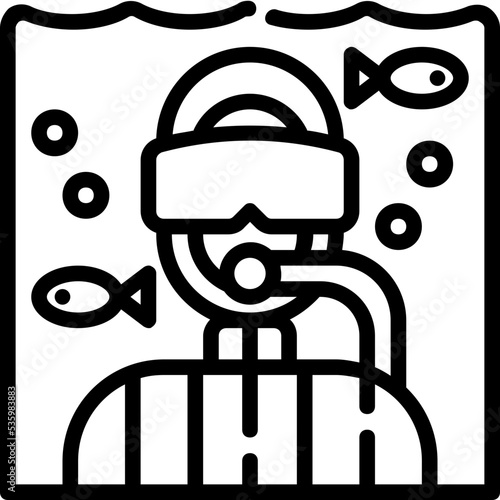 snorkel icon