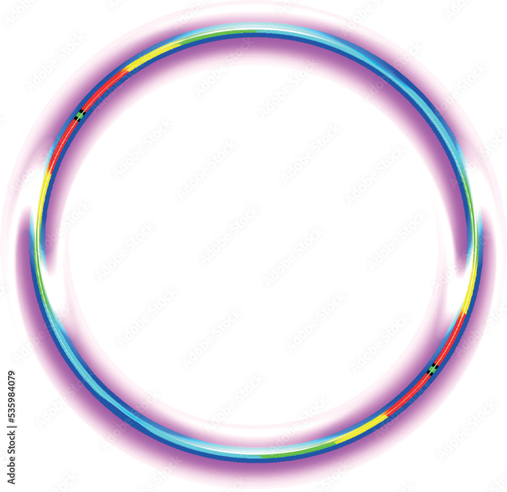 Shining circle frame Transparent Background Shining circle frame Transparent Background
