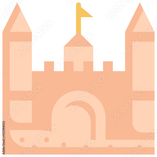 castle sand icon