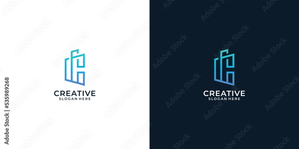 Letter i c concept technology logo design vector illustration Letter i c concept technology logo design vector illustration
