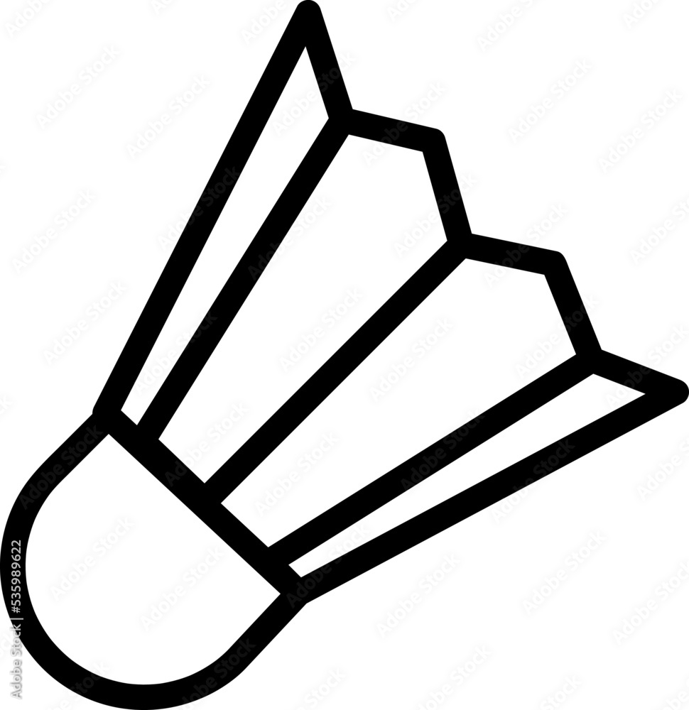 shuttlecock icon. shuttlecock design on white background..eps shuttlecock icon. shuttlecock design on white background..eps