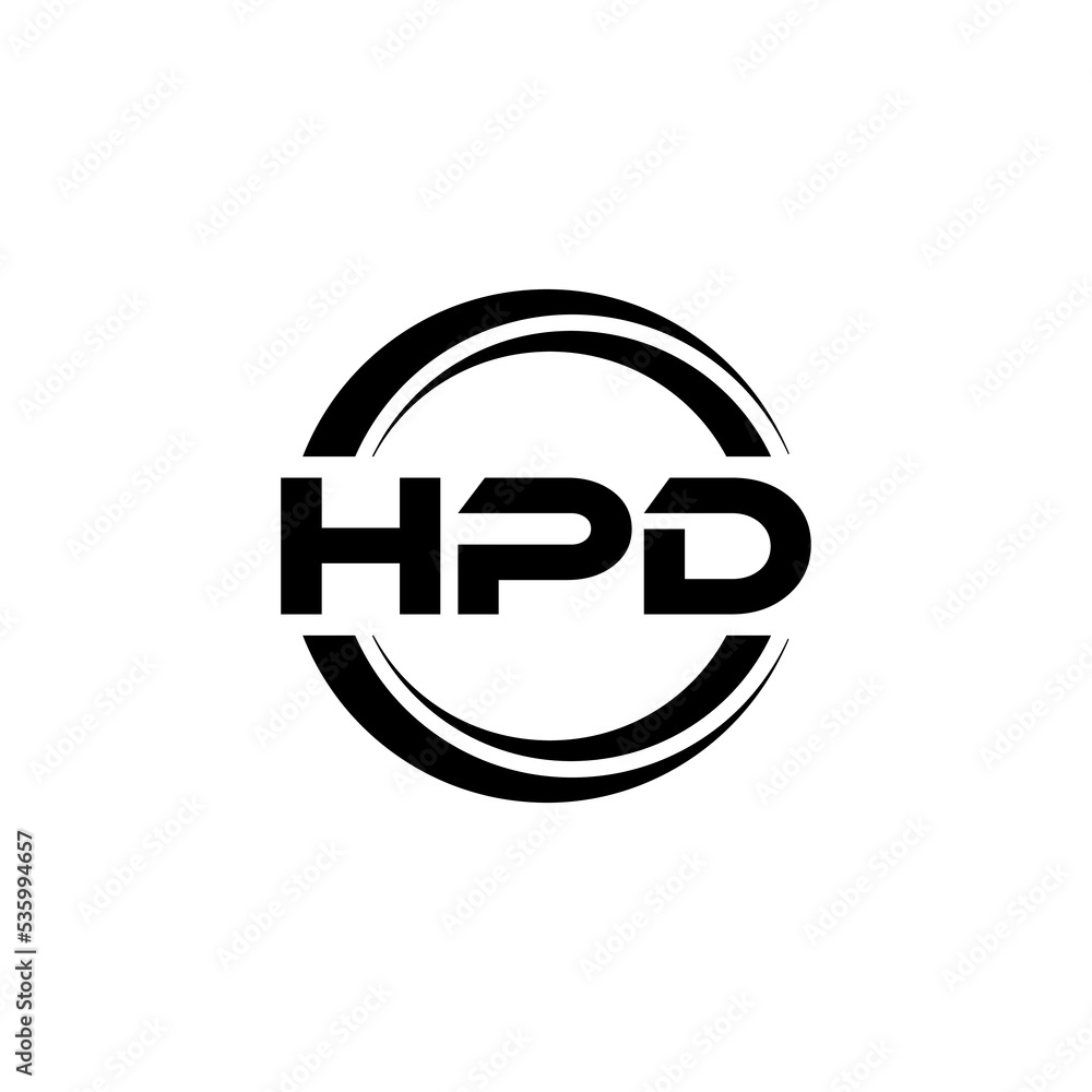 HPD letter logo design with white background in illustrator, vector logo modern alphabet font overlap style. calligraphy designs for logo, Poster, Invitation, etc. HPD letter logo design with white background in illustrator, vector logo modern alphabet font overlap style. calligraphy designs for logo, Poster, Invitation, etc.