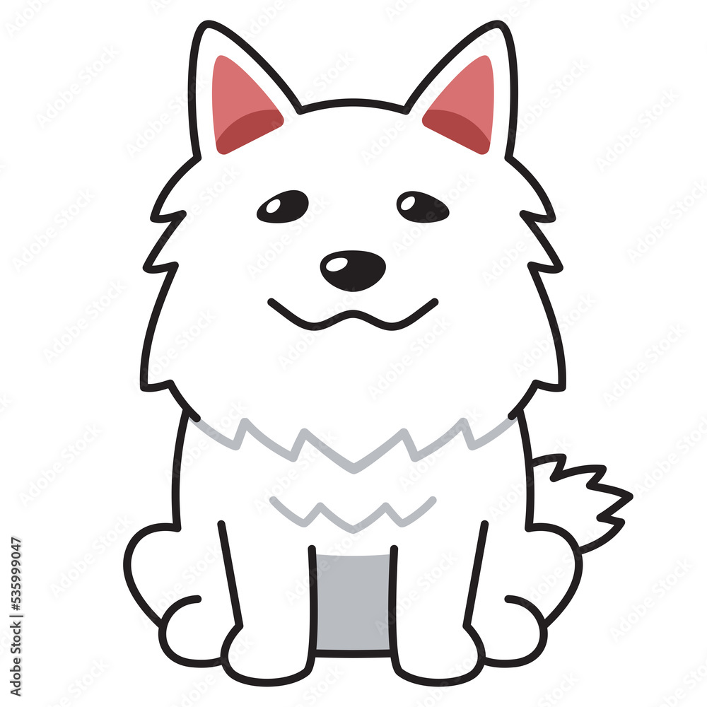 Cartoon character dog for design. Cartoon character dog for design.