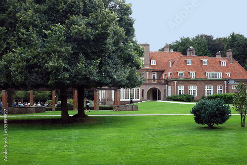 The garden of museum Voorlinden in Wassenaar