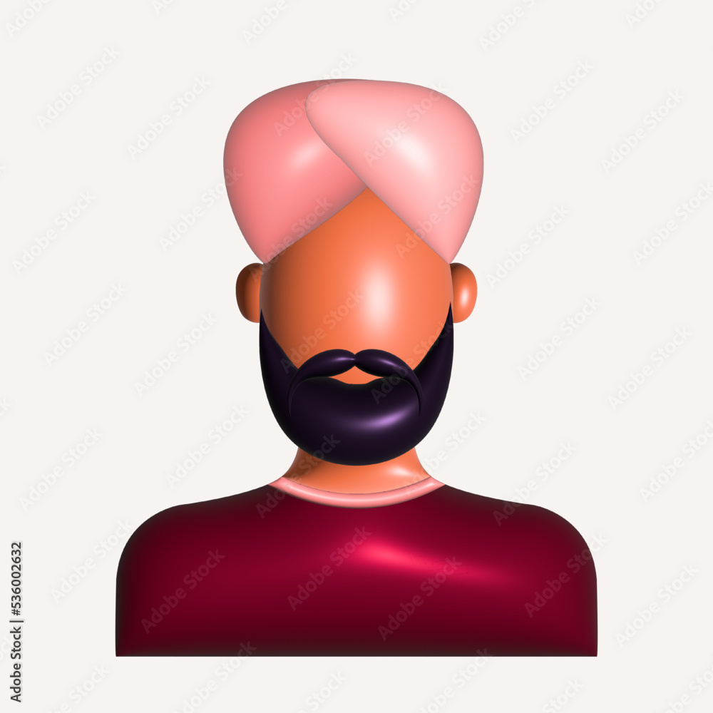 male character 3d without face male character 3d without face
