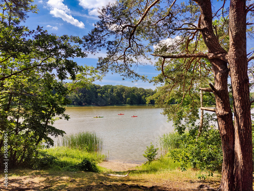 Bikerafting - rzeka Obra photo