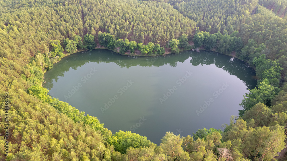 Międzyrzecz - Jezioro Czarne - obrazy, fototapety, plakaty 