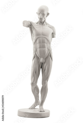 Plaster figure man