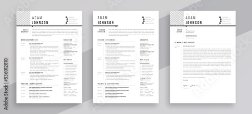 Creative & Clean Resume Cv Template
