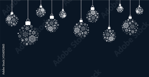 icons christmas card, christmas balls, snowflakes new year,christmas, logo