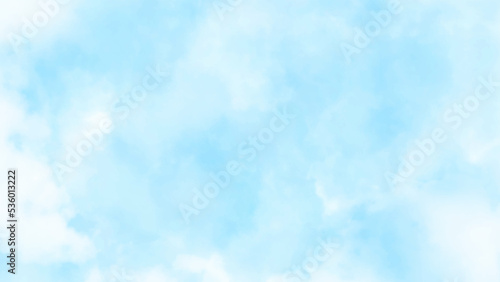 blue sky with beautiful natural white clouds. blue sky background with white fluffy clouds