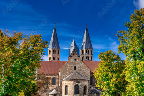 Obraz na płótnie Liebfrauenkirche Halberstadt w salonie