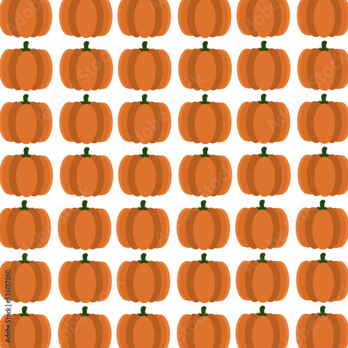 pattern pumpkin orange halloween holiday in november