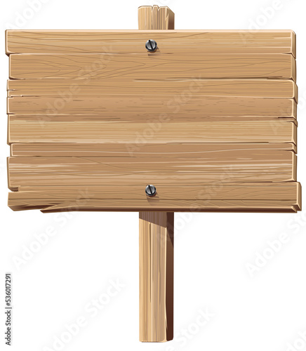 wood sign