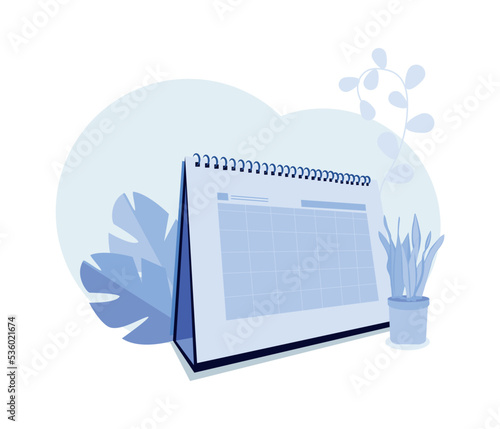 Businessman planning events, deadlines, and agenda