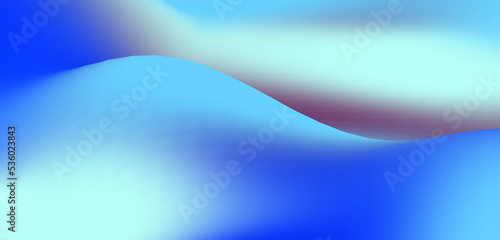 Fototapeta Naklejka Na Ścianę i Meble -  blue abstract gradient colorful background with waves