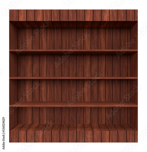 brown wood bookshelf