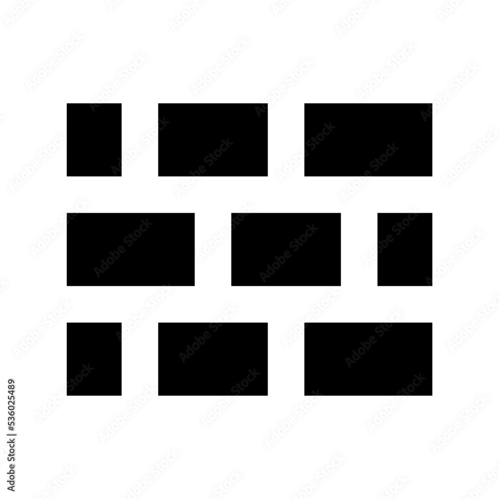 Wall Vector Icon Wall Vector Icon