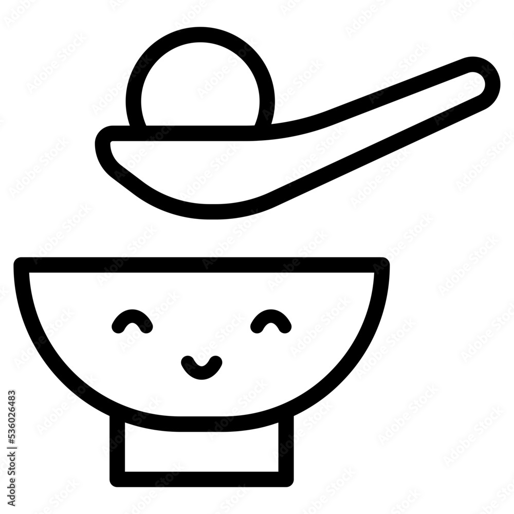 meatball emoji icon Stock Vector Adobe Stock