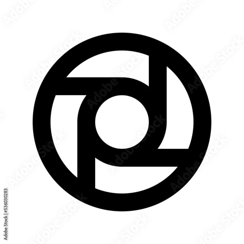 Camera Shutter Vector Icon