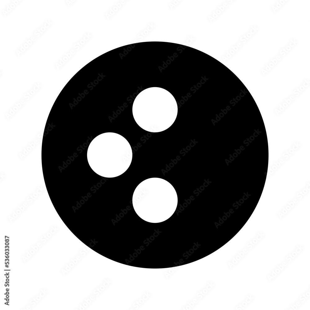 Bowling Ball Vector Icon Bowling Ball Vector Icon