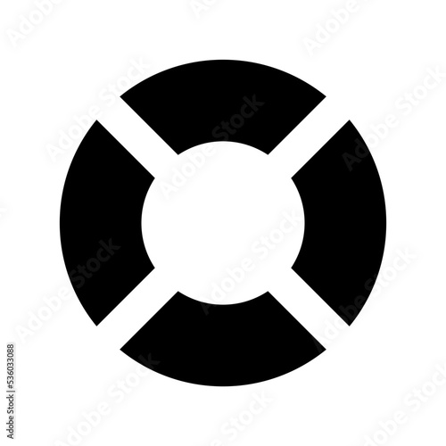 Life ring Vector Icon