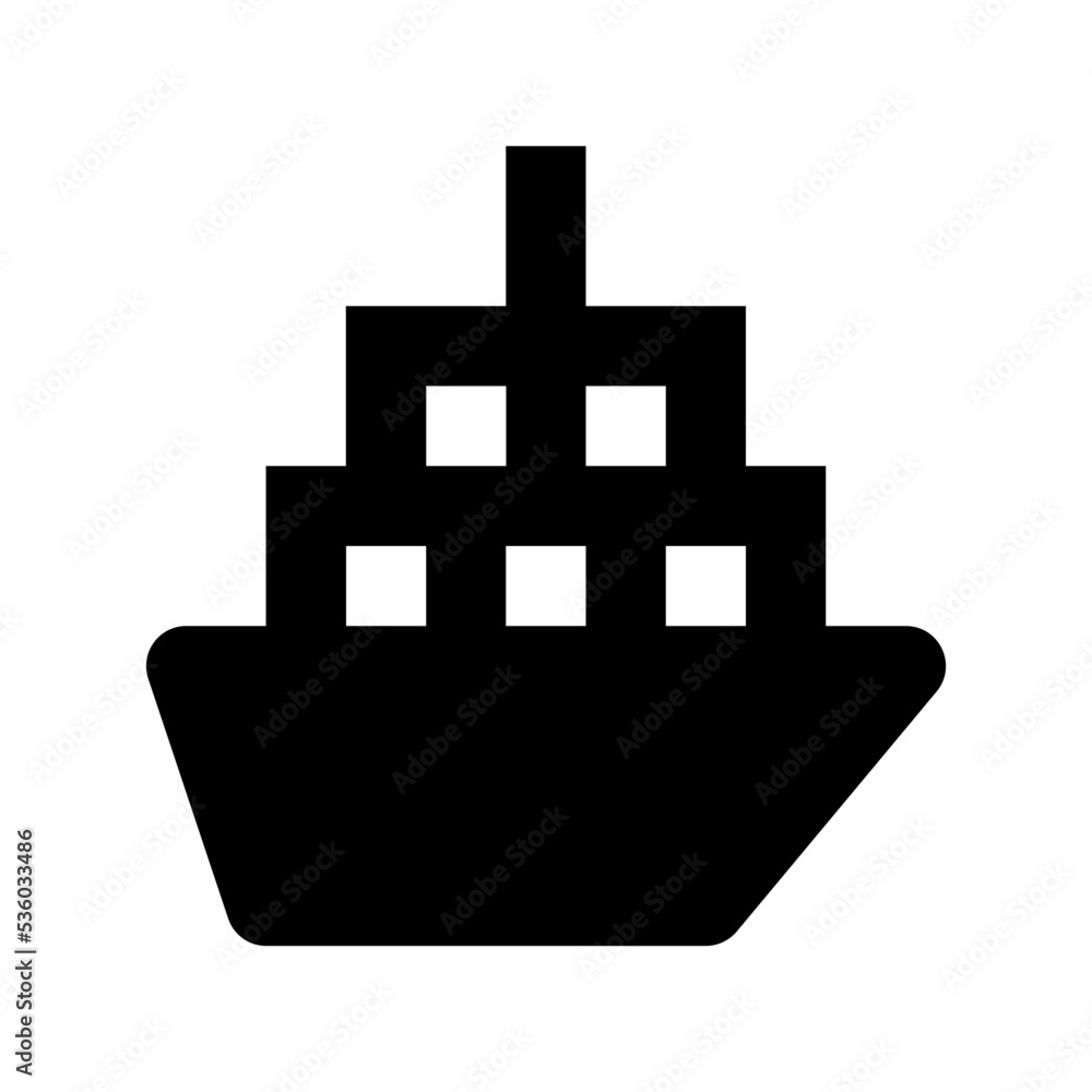 Ship Vector Icon