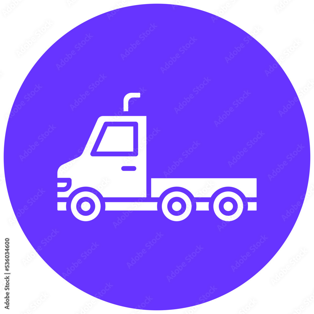 Truck Trailer Icon Style Truck Trailer Icon Style