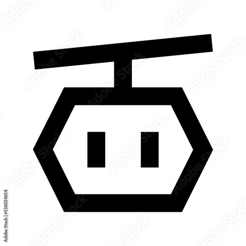 Chairlift Vector Icon