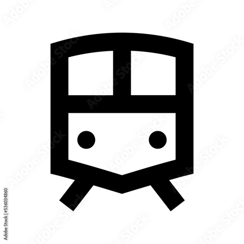 Tram Vector Icon