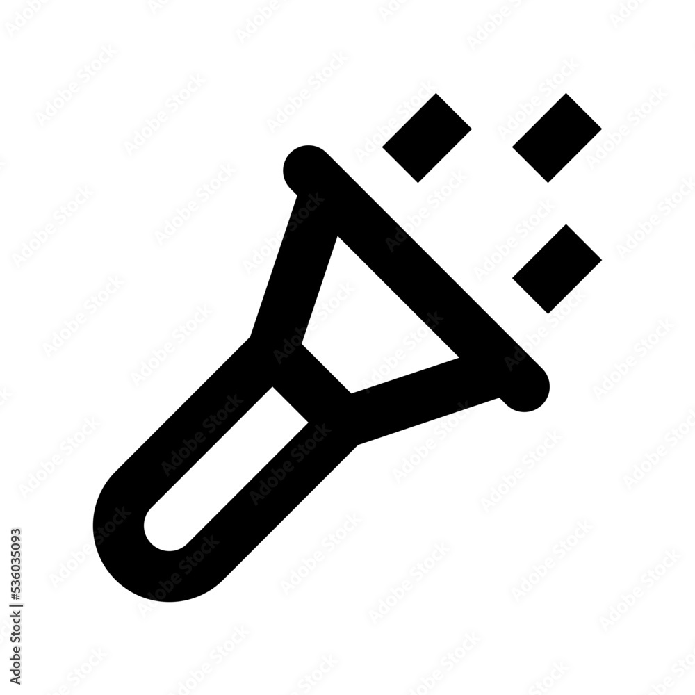 Torch Vector Icon Torch Vector Icon