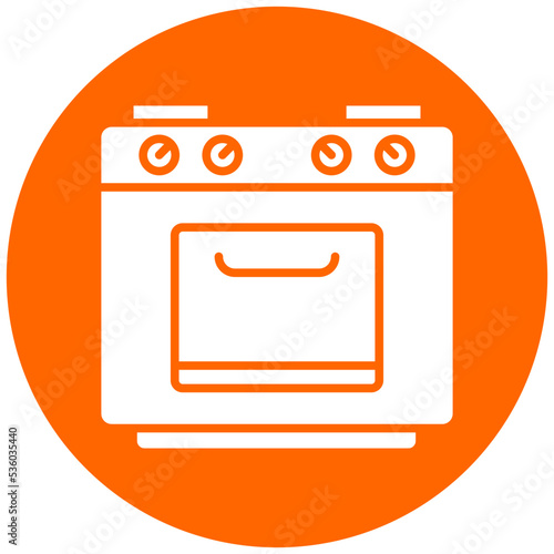 Gas Stove Icon Style