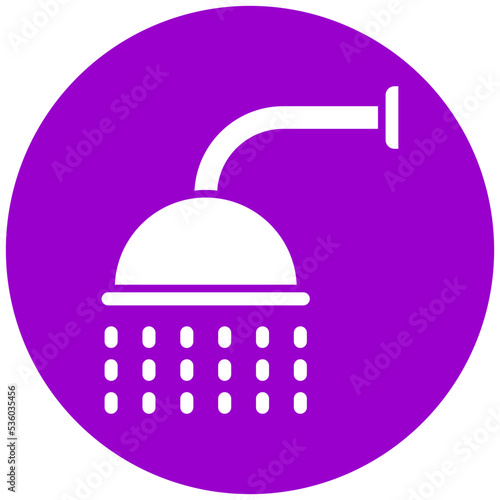 Shower Head Icon Style