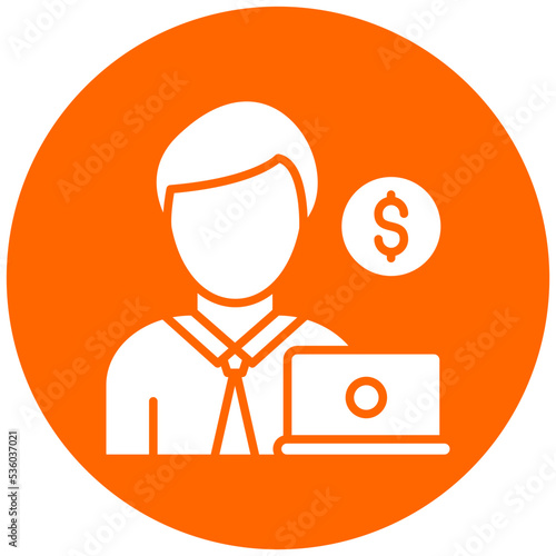 Freelancer Male Icon Style