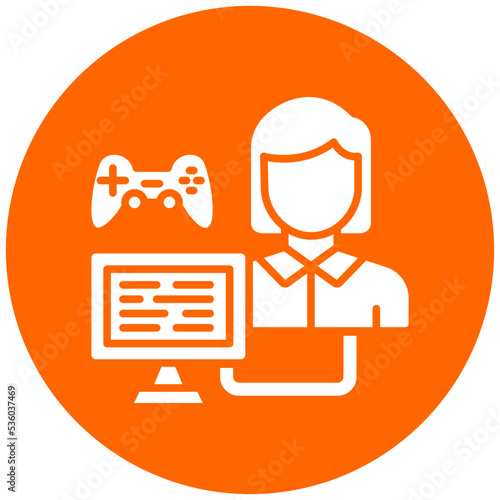 Game Modder Female Icon Style