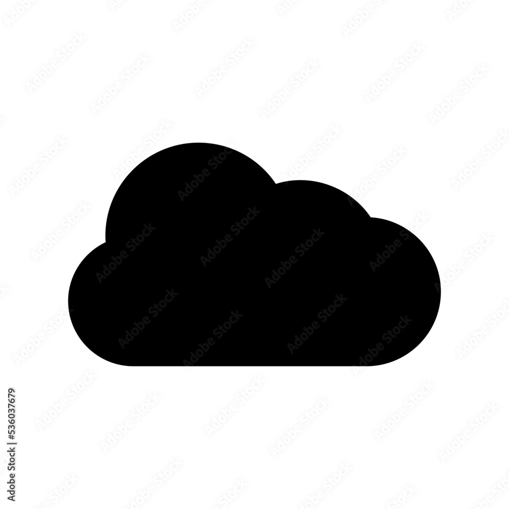 Cloud Vector Icon Cloud Vector Icon